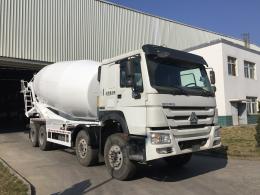 Howo 8x4 Mixer Truck | HOWO 8x4 Cement Mixer Trucks-2