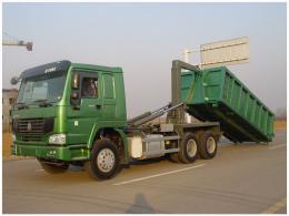 HOWO Hook Arm Garbage Truck | sinotruk howo Hook Arm Garbage Truck01