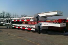 Low bed Semi trailer | sinotruk howo Low bed Semitrailer3