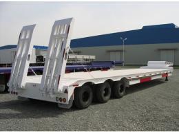 Low bed Semi trailer | sinotruk howo Low bed Semitrailer4